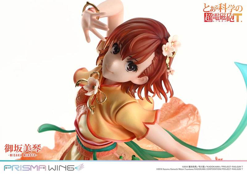 A Certain Scientific Railgun T Prime 1 Studio PRISMA WING Misaka Mikoto Hanfu Ver. 1/7 Scale Figure