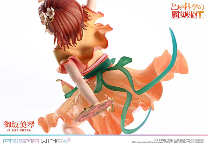 A Certain Scientific Railgun T Prime 1 Studio PRISMA WING Misaka Mikoto Hanfu Ver. 1/7 Scale Figure