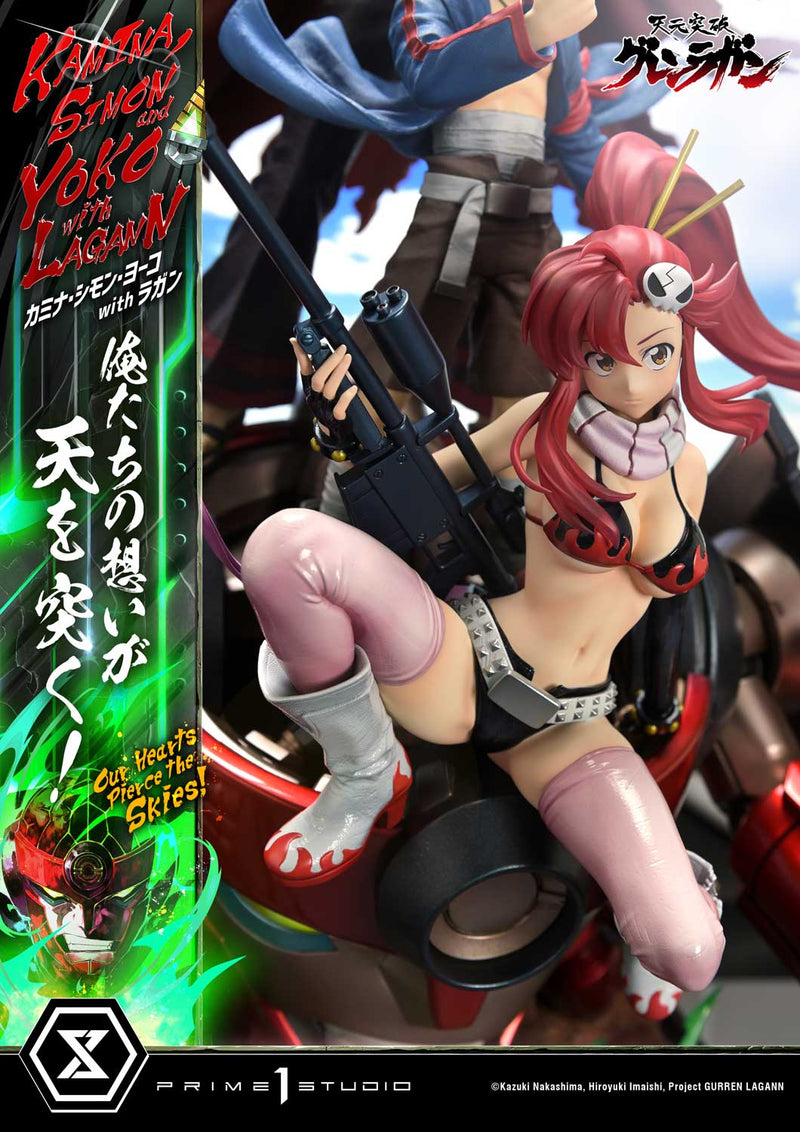 Tengen Toppa Gurren Lagann Prime 1 Ultimate Premium Masterline Studio Kamina, Simon & Yoko with Lagann Our Hearts Pierce the Skies!