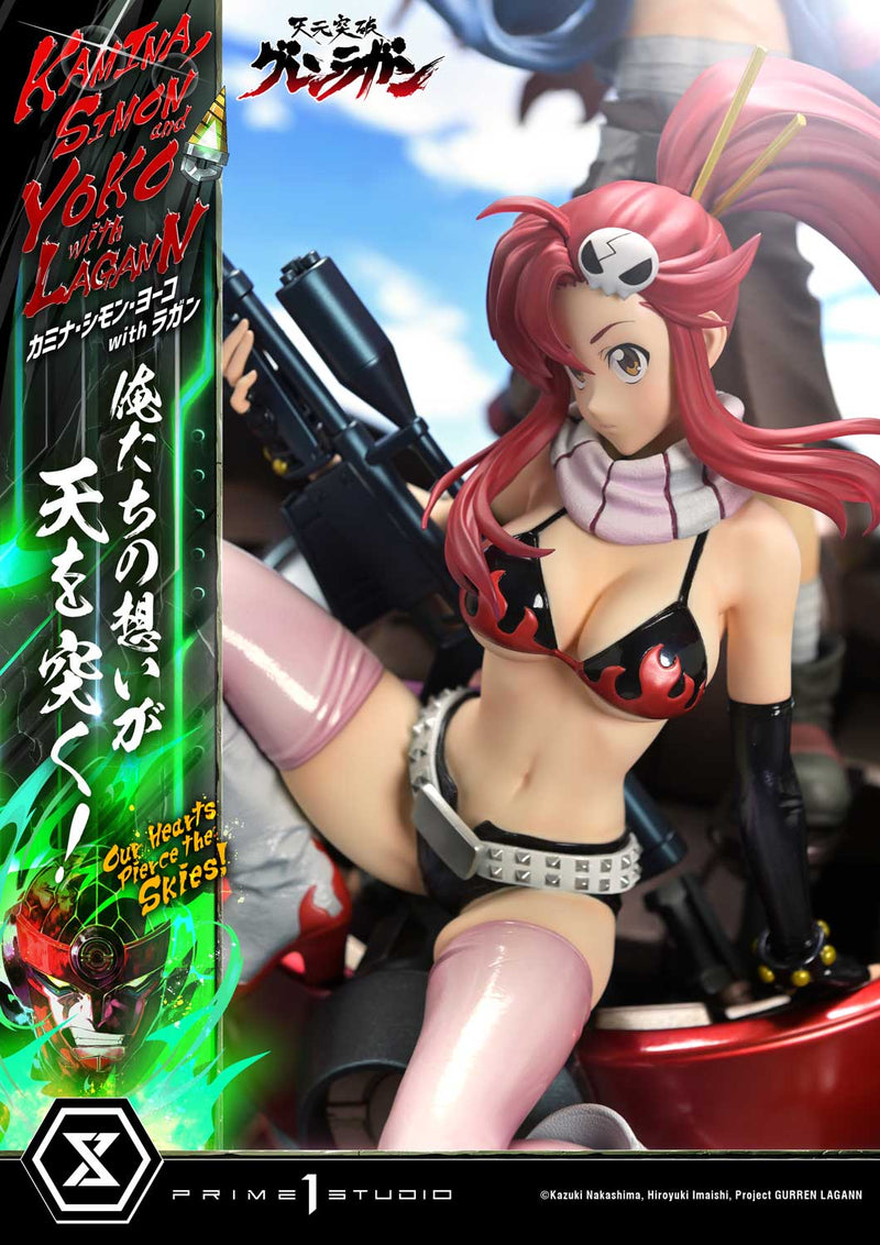 Tengen Toppa Gurren Lagann Prime 1 Ultimate Premium Masterline Studio Kamina, Simon & Yoko with Lagann Our Hearts Pierce the Skies!