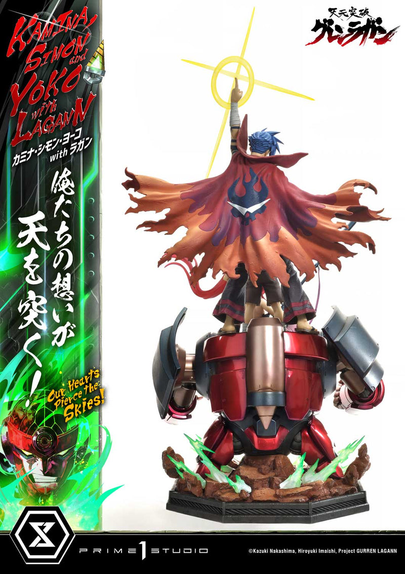 Tengen Toppa Gurren Lagann Prime 1 Ultimate Premium Masterline Studio Kamina, Simon & Yoko with Lagann Our Hearts Pierce the Skies!
