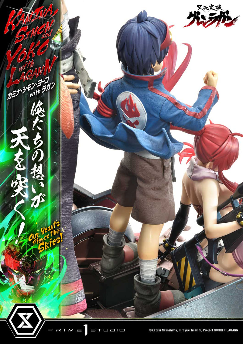 Tengen Toppa Gurren Lagann Prime 1 Ultimate Premium Masterline Studio Kamina, Simon & Yoko with Lagann Our Hearts Pierce the Skies!