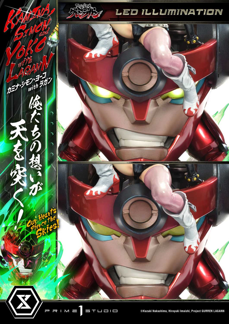 Tengen Toppa Gurren Lagann Prime 1 Ultimate Premium Masterline Studio Kamina, Simon & Yoko with Lagann Our Hearts Pierce the Skies!