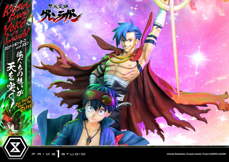 Tengen Toppa Gurren Lagann Prime 1 Ultimate Premium Masterline Studio Kamina, Simon & Yoko with Lagann Our Hearts Pierce the Skies!