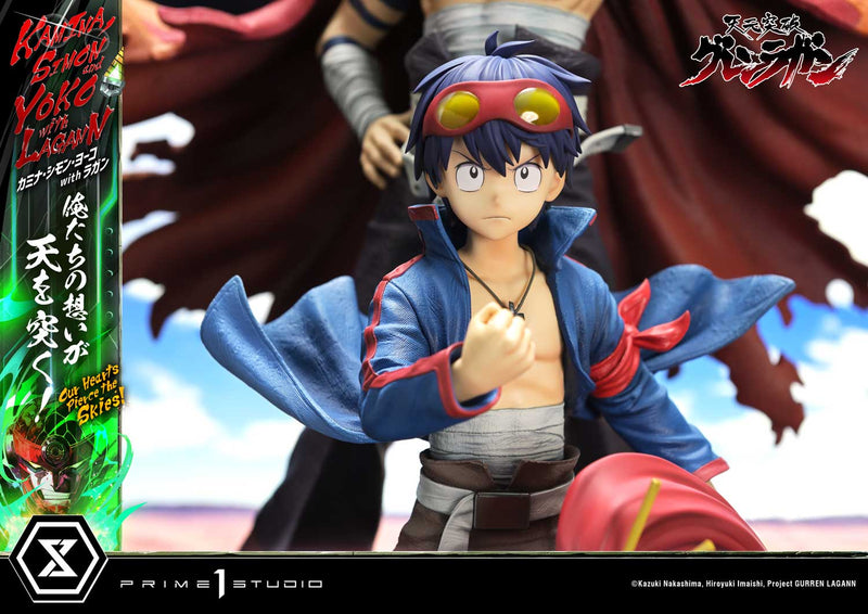 Tengen Toppa Gurren Lagann Prime 1 Ultimate Premium Masterline Studio Kamina, Simon & Yoko with Lagann Our Hearts Pierce the Skies!