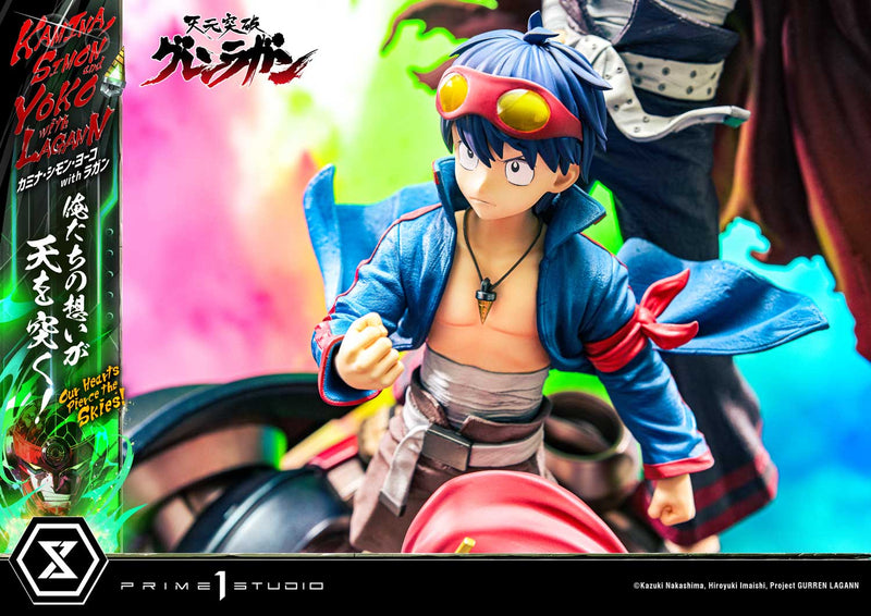 Tengen Toppa Gurren Lagann Prime 1 Ultimate Premium Masterline Studio Kamina, Simon & Yoko with Lagann Our Hearts Pierce the Skies!