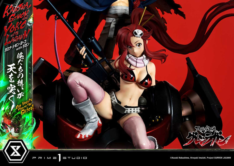 Tengen Toppa Gurren Lagann Prime 1 Ultimate Premium Masterline Studio Kamina, Simon & Yoko with Lagann Our Hearts Pierce the Skies!