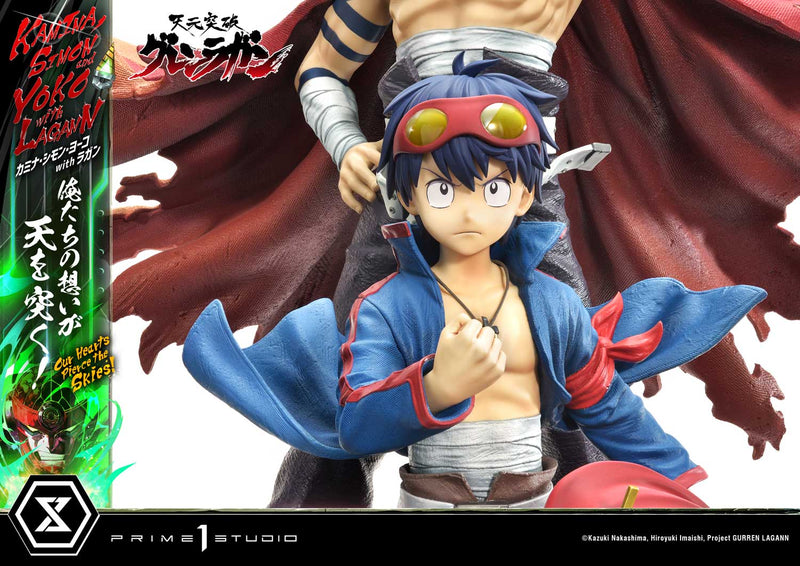 Tengen Toppa Gurren Lagann Prime 1 Ultimate Premium Masterline Studio Kamina, Simon & Yoko with Lagann Our Hearts Pierce the Skies!