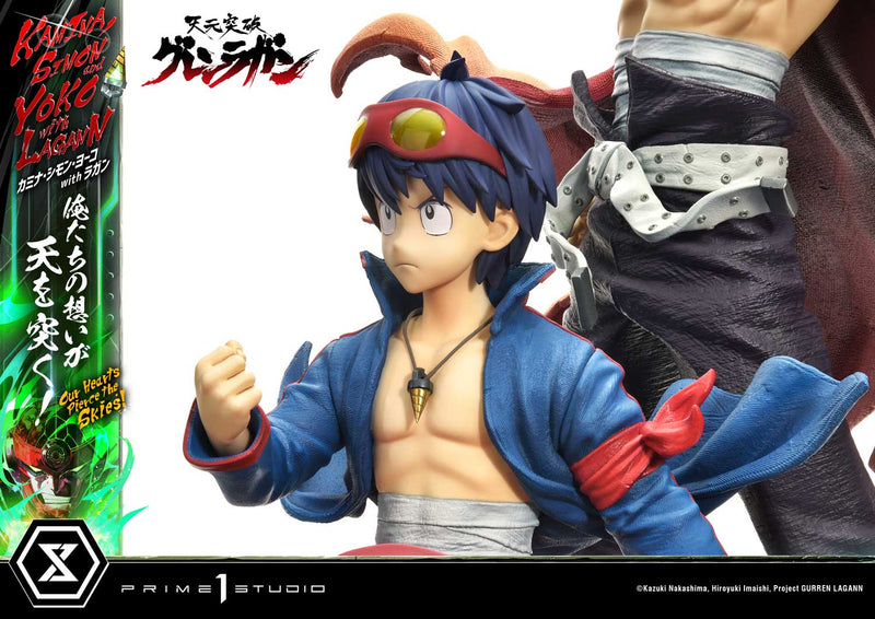 Tengen Toppa Gurren Lagann Prime 1 Ultimate Premium Masterline Studio Kamina, Simon & Yoko with Lagann Our Hearts Pierce the Skies!