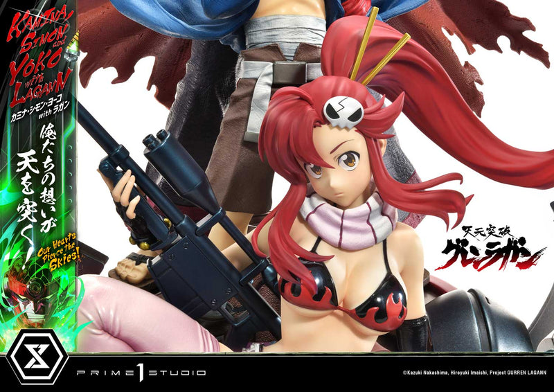 Tengen Toppa Gurren Lagann Prime 1 Ultimate Premium Masterline Studio Kamina, Simon & Yoko with Lagann Our Hearts Pierce the Skies!