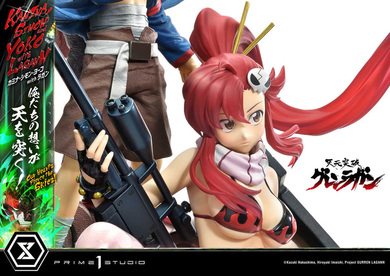 Tengen Toppa Gurren Lagann Prime 1 Ultimate Premium Masterline Studio Kamina, Simon & Yoko with Lagann Our Hearts Pierce the Skies!