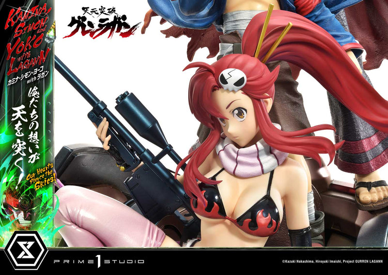 Tengen Toppa Gurren Lagann Prime 1 Ultimate Premium Masterline Studio Kamina, Simon & Yoko with Lagann Our Hearts Pierce the Skies!