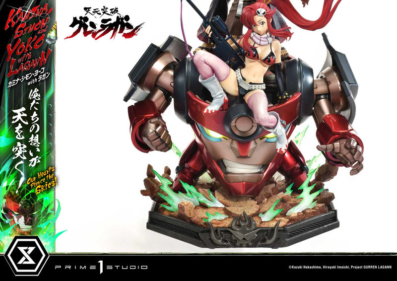 Tengen Toppa Gurren Lagann Prime 1 Ultimate Premium Masterline Studio Kamina, Simon & Yoko with Lagann Our Hearts Pierce the Skies!