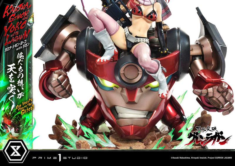 Tengen Toppa Gurren Lagann Prime 1 Ultimate Premium Masterline Studio Kamina, Simon & Yoko with Lagann Our Hearts Pierce the Skies!
