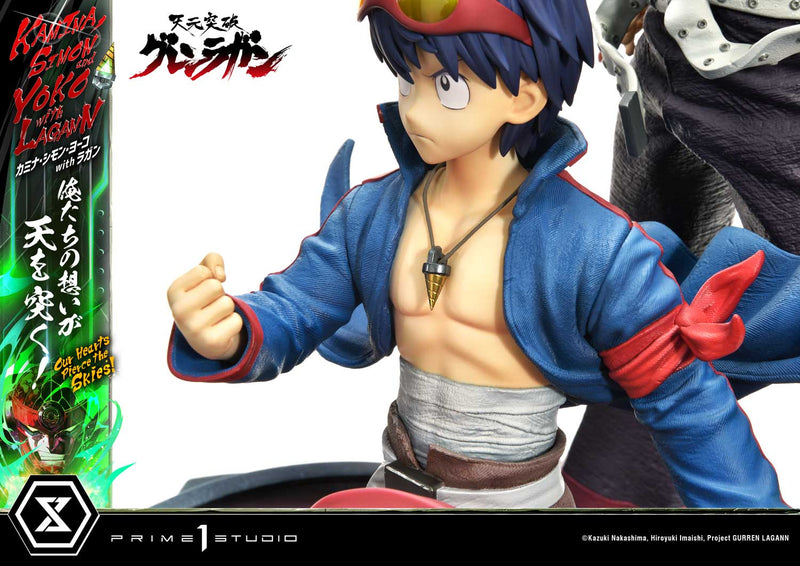 Tengen Toppa Gurren Lagann Prime 1 Ultimate Premium Masterline Studio Kamina, Simon & Yoko with Lagann Our Hearts Pierce the Skies!