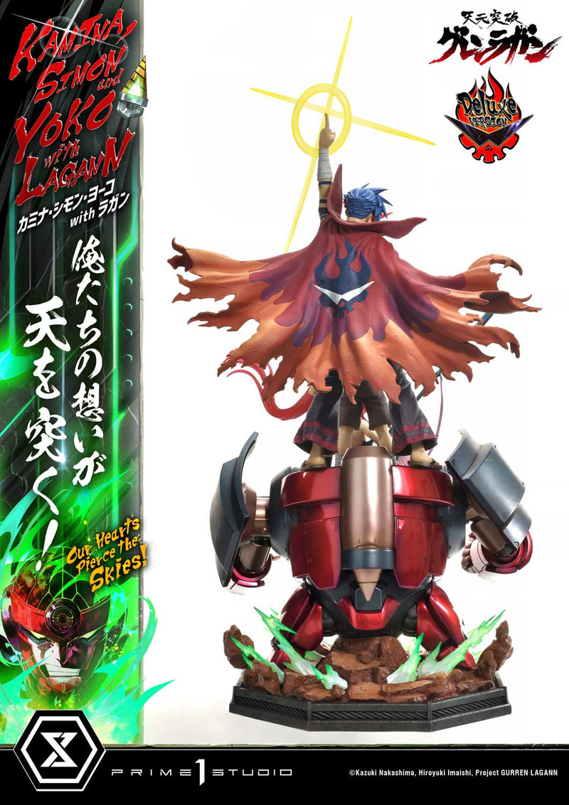 Tengen Toppa Gurren Lagann Prime 1 Ultimate Premium Masterline Studio Kamina, Simon & Yoko with Lagann Our Hearts Pierce the Skies! DX Edition