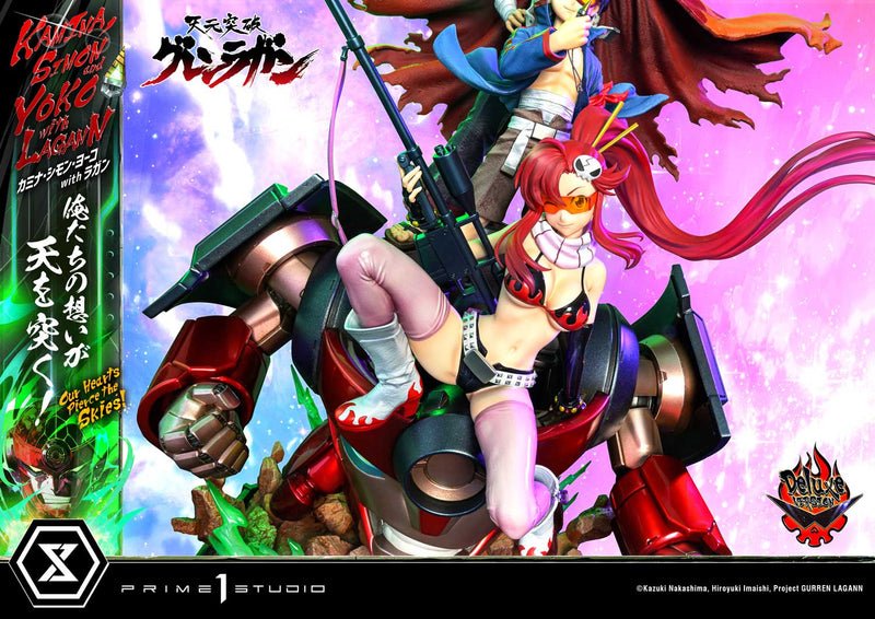 Tengen Toppa Gurren Lagann Prime 1 Ultimate Premium Masterline Studio Kamina, Simon & Yoko with Lagann Our Hearts Pierce the Skies! DX Edition