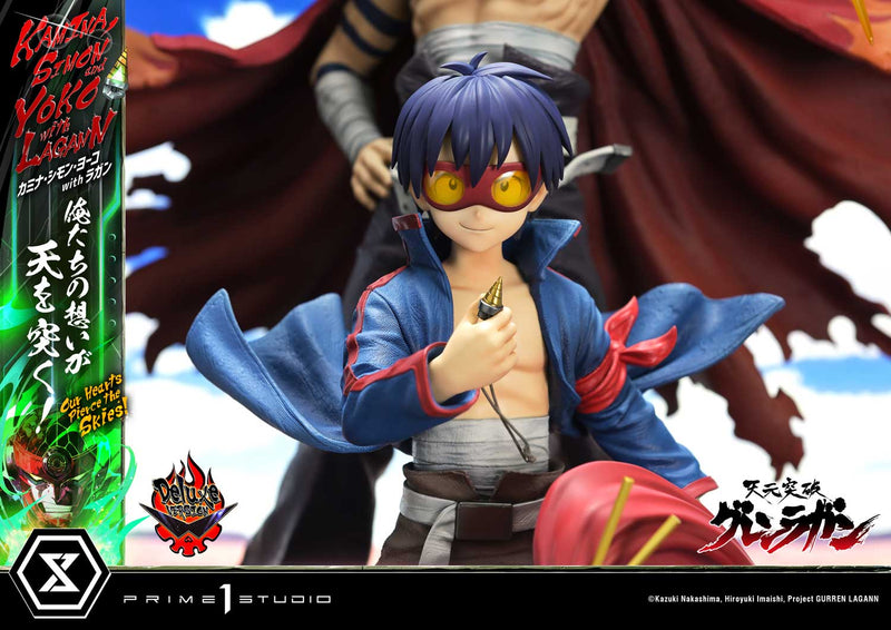 Tengen Toppa Gurren Lagann Prime 1 Ultimate Premium Masterline Studio Kamina, Simon & Yoko with Lagann Our Hearts Pierce the Skies! DX Edition