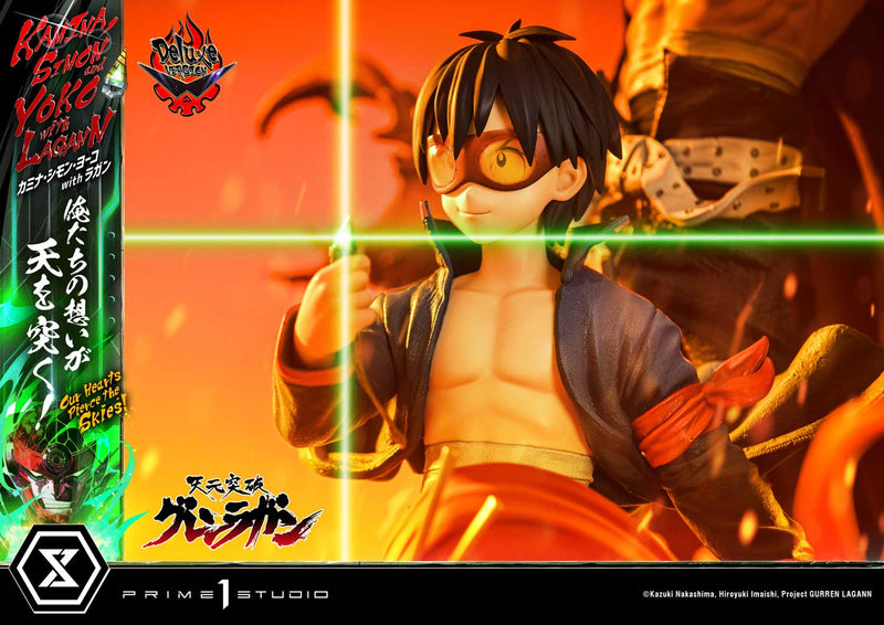 Tengen Toppa Gurren Lagann Prime 1 Ultimate Premium Masterline Studio Kamina, Simon & Yoko with Lagann Our Hearts Pierce the Skies! DX Edition