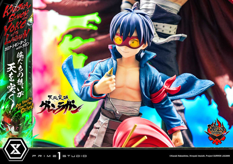 Tengen Toppa Gurren Lagann Prime 1 Ultimate Premium Masterline Studio Kamina, Simon & Yoko with Lagann Our Hearts Pierce the Skies! DX Edition