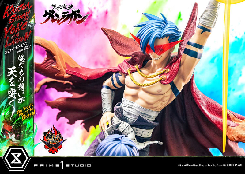Tengen Toppa Gurren Lagann Prime 1 Ultimate Premium Masterline Studio Kamina, Simon & Yoko with Lagann Our Hearts Pierce the Skies! DX Edition