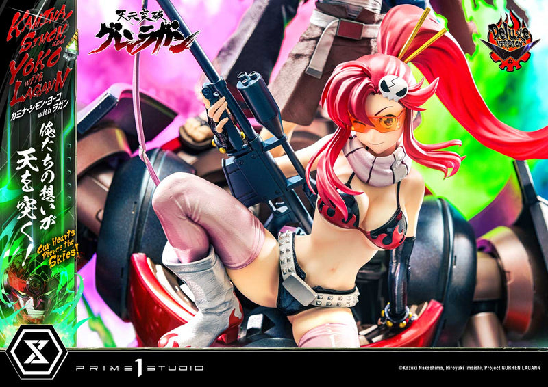 Tengen Toppa Gurren Lagann Prime 1 Ultimate Premium Masterline Studio Kamina, Simon & Yoko with Lagann Our Hearts Pierce the Skies! DX Edition
