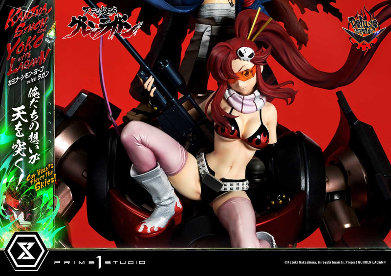 Tengen Toppa Gurren Lagann Prime 1 Ultimate Premium Masterline Studio Kamina, Simon & Yoko with Lagann Our Hearts Pierce the Skies! DX Edition