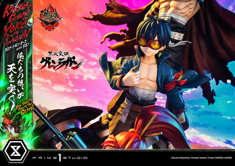 Tengen Toppa Gurren Lagann Prime 1 Ultimate Premium Masterline Studio Kamina, Simon & Yoko with Lagann Our Hearts Pierce the Skies! DX Edition