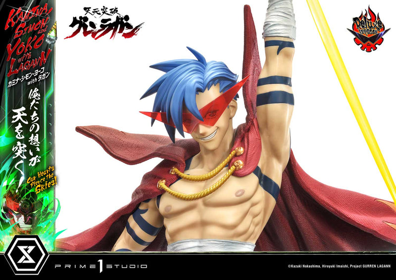 Tengen Toppa Gurren Lagann Prime 1 Ultimate Premium Masterline Studio Kamina, Simon & Yoko with Lagann Our Hearts Pierce the Skies! DX Edition
