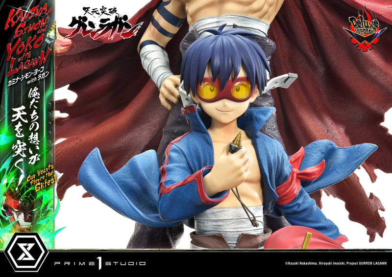 Tengen Toppa Gurren Lagann Prime 1 Ultimate Premium Masterline Studio Kamina, Simon & Yoko with Lagann Our Hearts Pierce the Skies! DX Edition