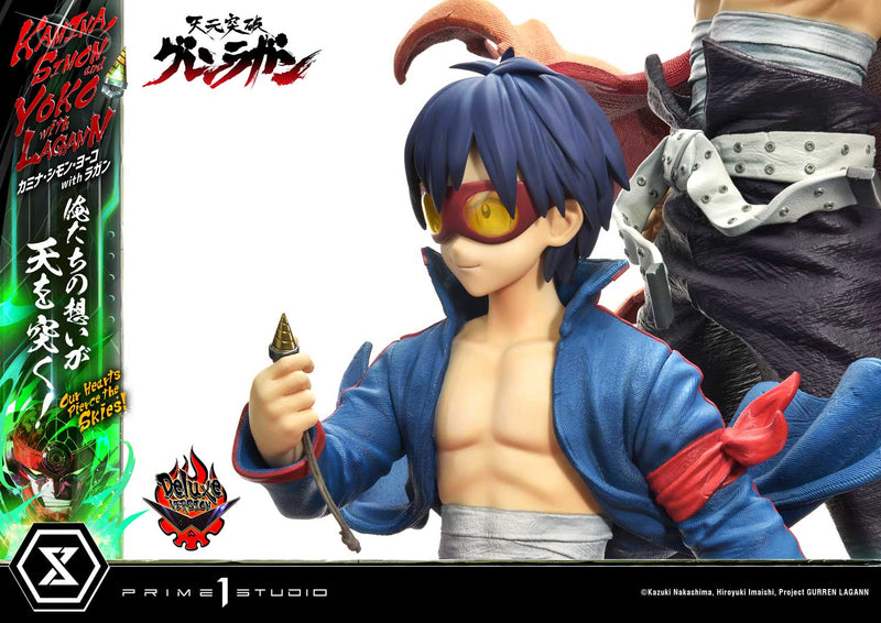 Tengen Toppa Gurren Lagann Prime 1 Ultimate Premium Masterline Studio Kamina, Simon & Yoko with Lagann Our Hearts Pierce the Skies! DX Edition