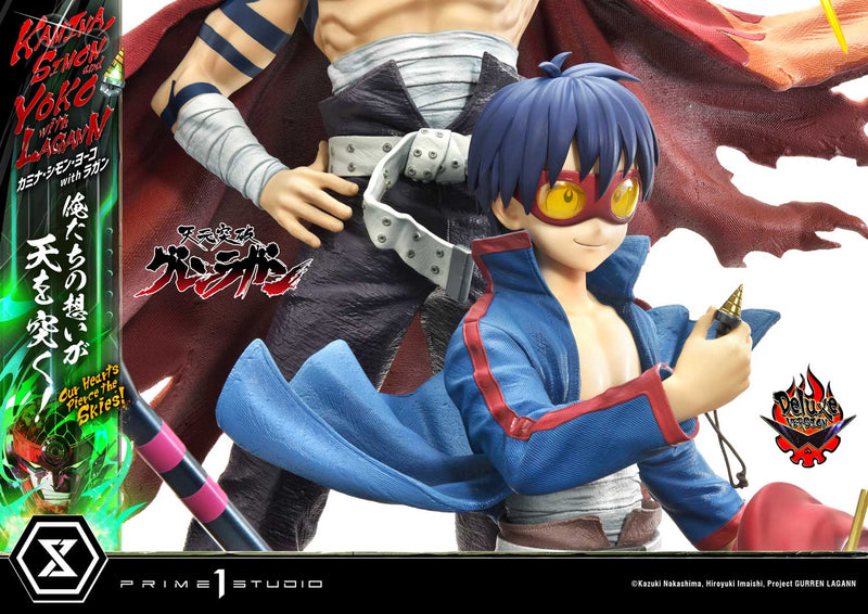 Tengen Toppa Gurren Lagann Prime 1 Ultimate Premium Masterline Studio Kamina, Simon & Yoko with Lagann Our Hearts Pierce the Skies! DX Edition