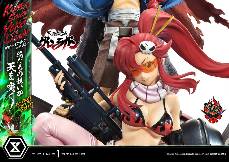Tengen Toppa Gurren Lagann Prime 1 Ultimate Premium Masterline Studio Kamina, Simon & Yoko with Lagann Our Hearts Pierce the Skies! DX Edition
