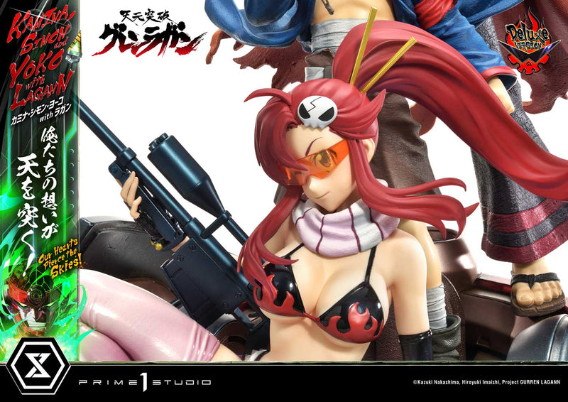 Tengen Toppa Gurren Lagann Prime 1 Ultimate Premium Masterline Studio Kamina, Simon & Yoko with Lagann Our Hearts Pierce the Skies! DX Edition