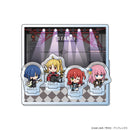 Bocchi the Rock! Curtain Tamashii Diorama Acrylic Stand Kessoku Band / Pixel Art