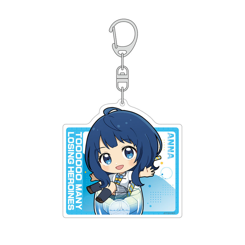 Too Many Losing Heroines! Curtain Tamashii Acrylic Key Chain