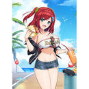 Dolphin Wave Curtain Tamashii Original Illustration B2 Tapestry - Coast Riding W Suede