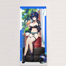 Dolphin Wave Curtain Tamashii Original Illustration Extra Large Tapestry - Coast Riding
