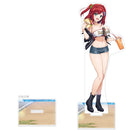 Dolphin Wave Curtain Tamashii Original Illustration Extra Large Acrylic Stand - Coast Riding