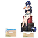 Dolphin Wave Curtain Tamashii Original Illustration Extra Large Acrylic Stand - Coast Riding