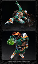 TEENAGE MUTANT NINJA TURTLES HEATBOYS HB0105 MICHELANGELO ALLOY ACTION FIGURE DELUXE EDITION