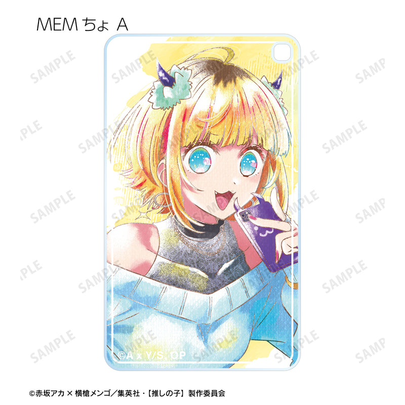 Oshi no Ko armabianca Trading Ani-Art Aqua Label Square Acrylic Key Chain(1 Random)