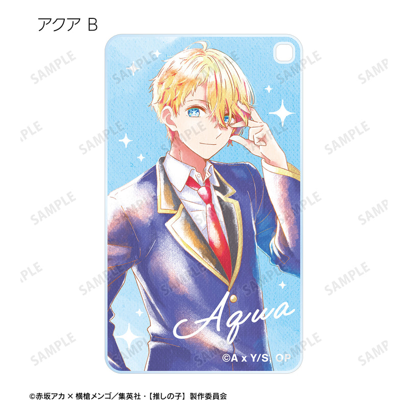 Oshi no Ko armabianca Trading Ani-Art Aqua Label Square Acrylic Key Chain(1 Random)