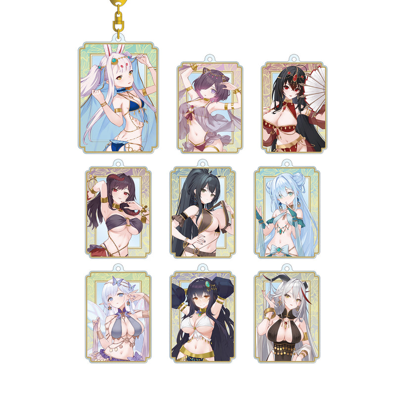 Azur Lane armabianca Original Illustration Dancer Ver. Trading Acrylic Key Chain(1 Random)