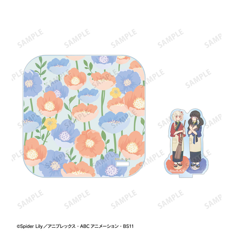 Lycoris Recoil armabianca Nishikigi Chisato & Inoue Takina Botania Coaster with Acrylic Stand