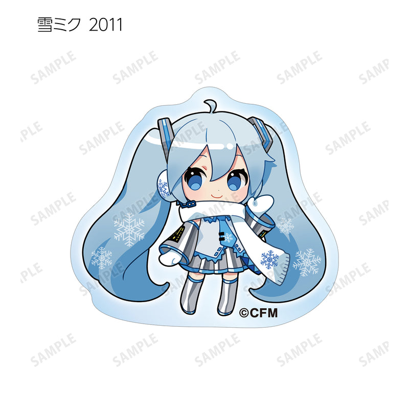 SNOW MIKU 2024 armabianca Trading Snow Miku Art by Binchou Maguro Acrylic Sticker