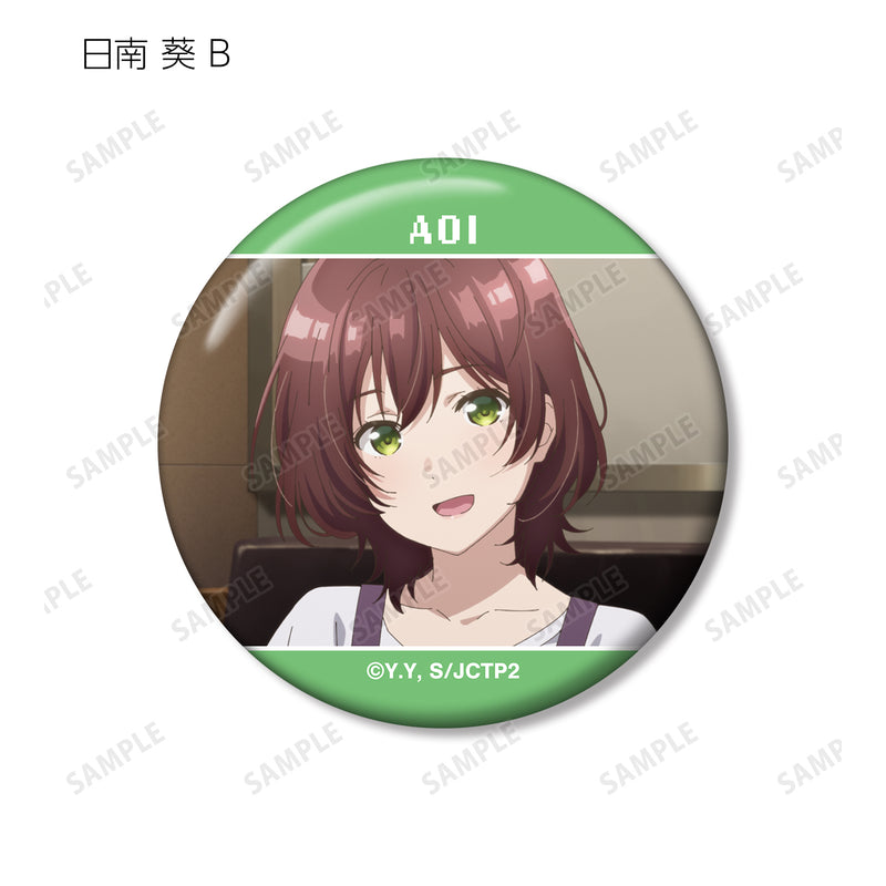 Bottom-Tier Character Tomozaki 2nd STAGE armabianca Trading Scenes Can Badge