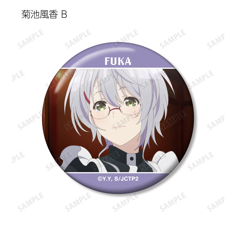 Bottom-Tier Character Tomozaki 2nd STAGE armabianca Trading Scenes Can Badge