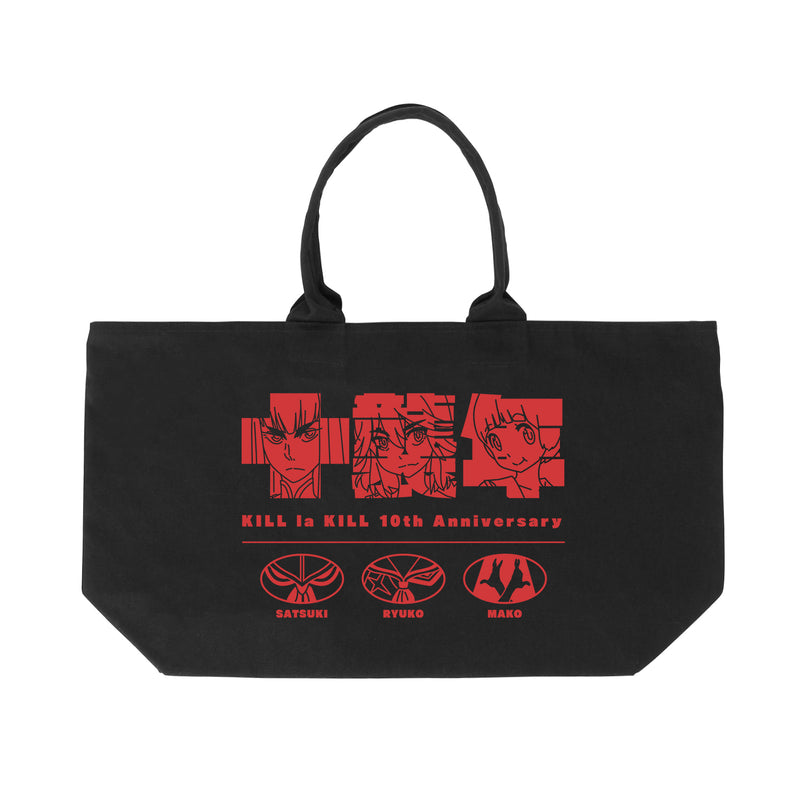 Kill la Kill armabianca Group 10th Anniversary Big Zip Tote Bag