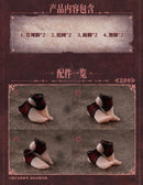 SNAIL SHELL OPTION FOOT PARTS SET FOR RPG-01SP SUCCUBUS LUSTIA SECOND PHASE 1/12 SCALE ACTION FIGURE